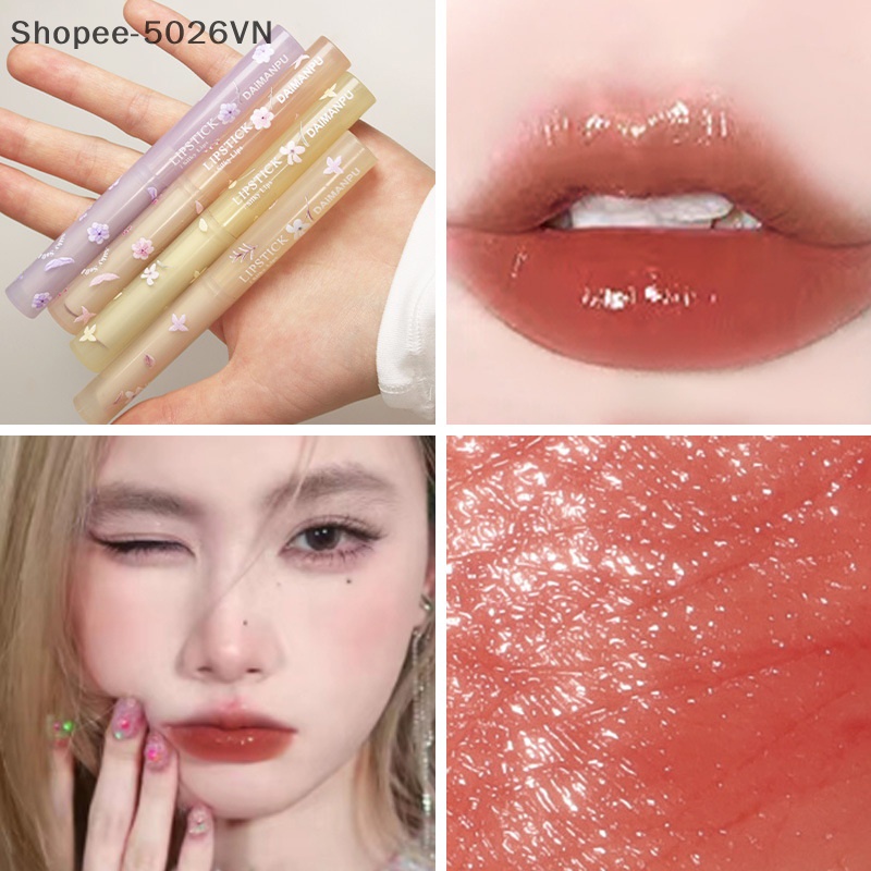Son Thạch Ướp Hoa Tráng Gương Dưỡng Ẩm Màu Sắc Thời Trang