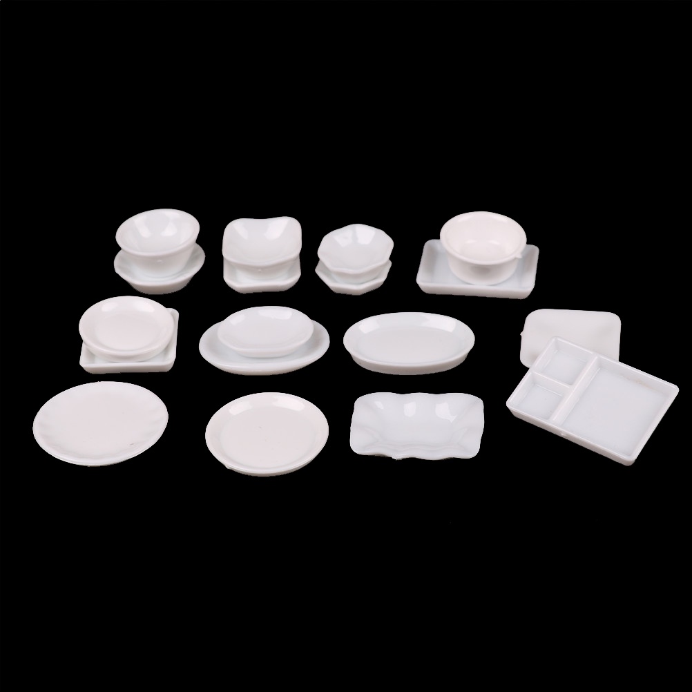 Set 18 Dụng Cụ Nhà Bếp Trang Trí Nhà Búp Bê 1 / 12