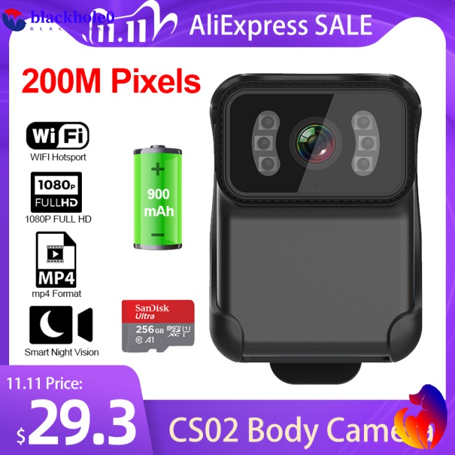 Máy Quay Hành Trình 1080p 200m Pixels Full Hd Wifi Mp4 Hỗ Trợ Tầm Nhìn Ban Đêm 900mah