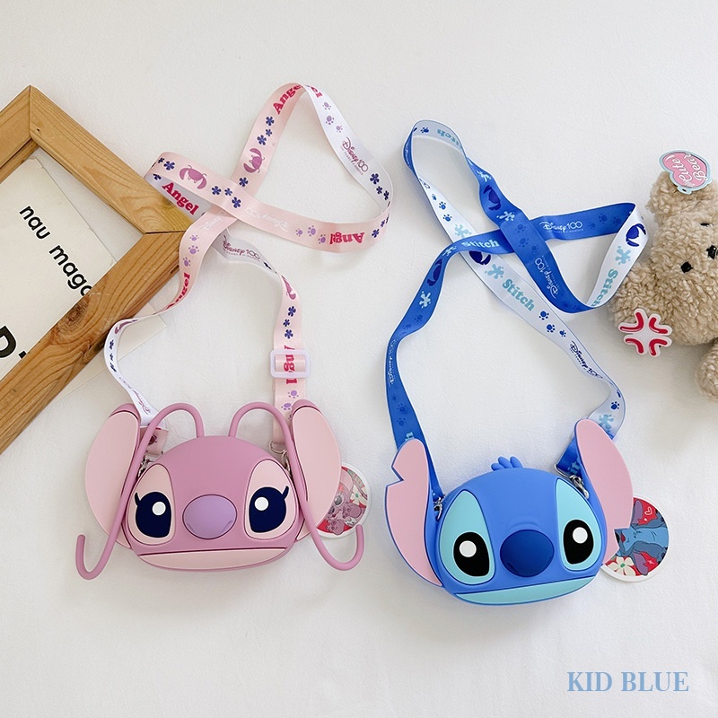Túi Đeo Chéo Bằng Silicone Hình Quái Vật Hoạt Hình Mini Dễ Thương Dành Cho Trẻ Em