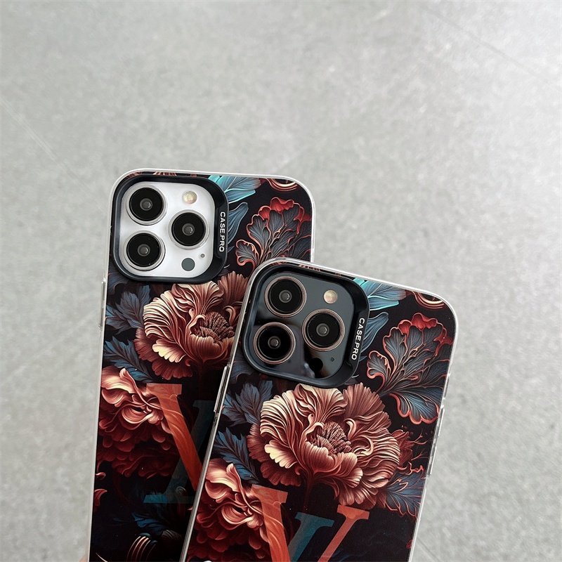 Ốp Điện Thoại Họa Tiết Hoa Xinh Xắn Cho IPhone 11 14 Pro Max 13 Pro Max 12 IPhone X XS XR
