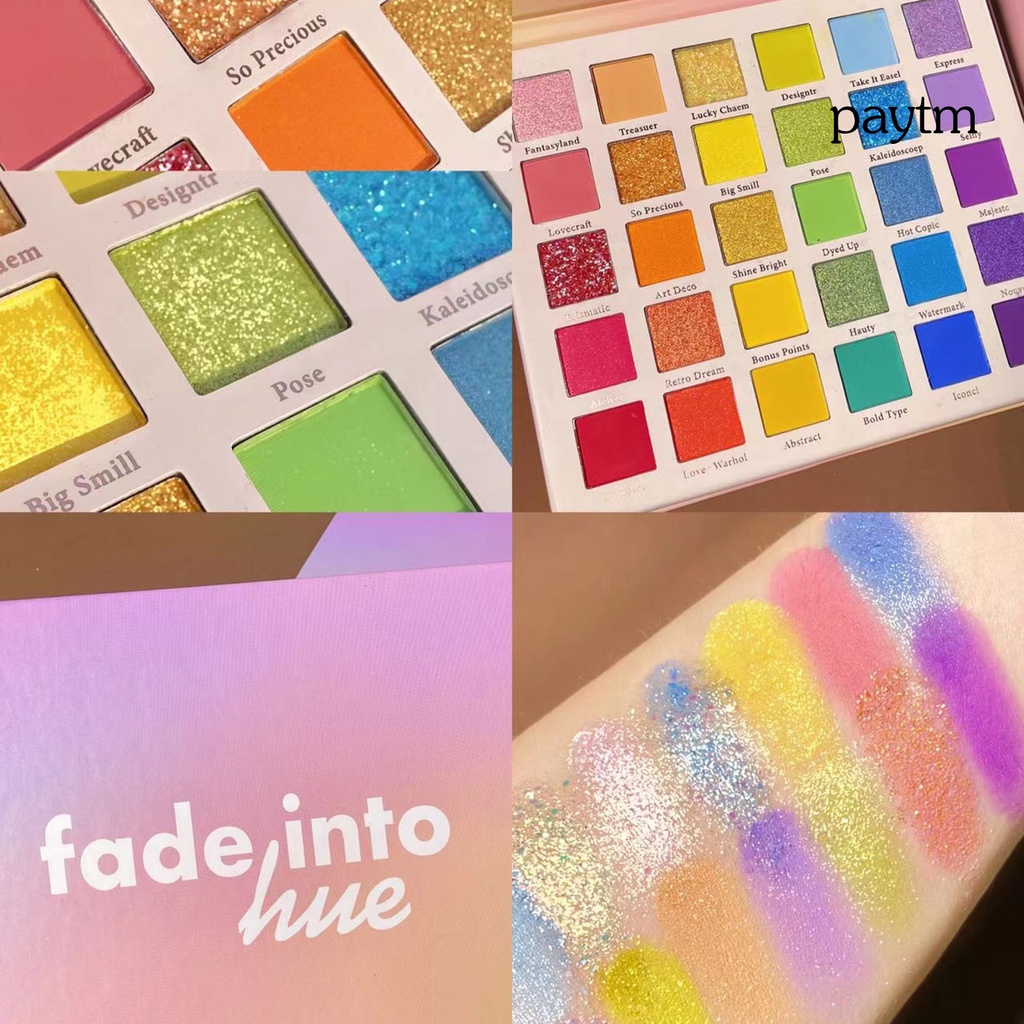 Bảng Phấn Mắt 30 Màu Sắc Long Lanh Chống Nước Dành Cho Nữ