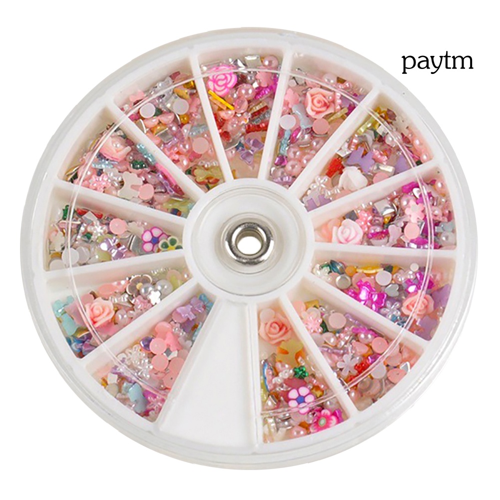 Set 1200 Chi Tiết Trang Trí Móng Tay Nghệ Thuật Chuyên Dụng