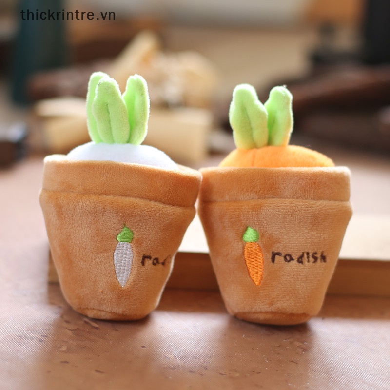 Thỏ Nhồi Bông Treo Móc Khóa Trang Trí Dễ Thương