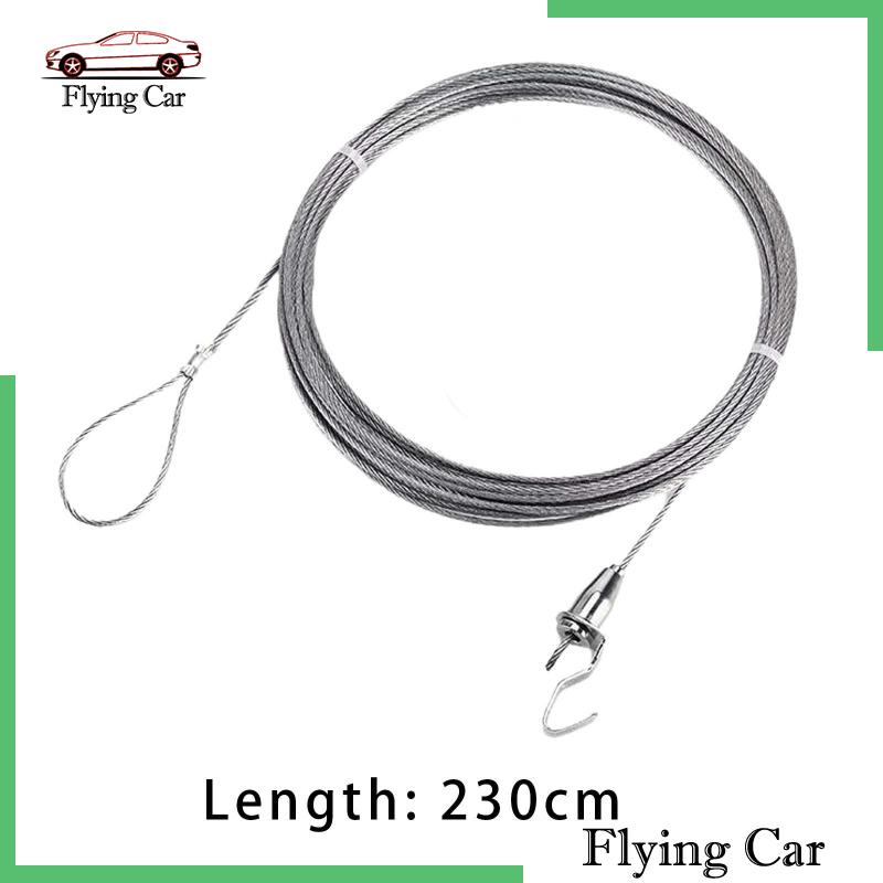 Dây Phơi Quần Áo / Trong Nhà / Ngoài Trời Bằng Thép Không Gỉ Kèm Hệ Thống Siết Chặt