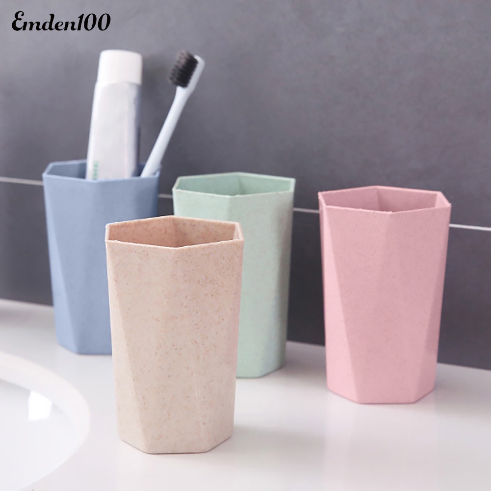 Cốc Nhựa Đánh Răng Phong Cách Bắc Âu Cho Cặp Đôi