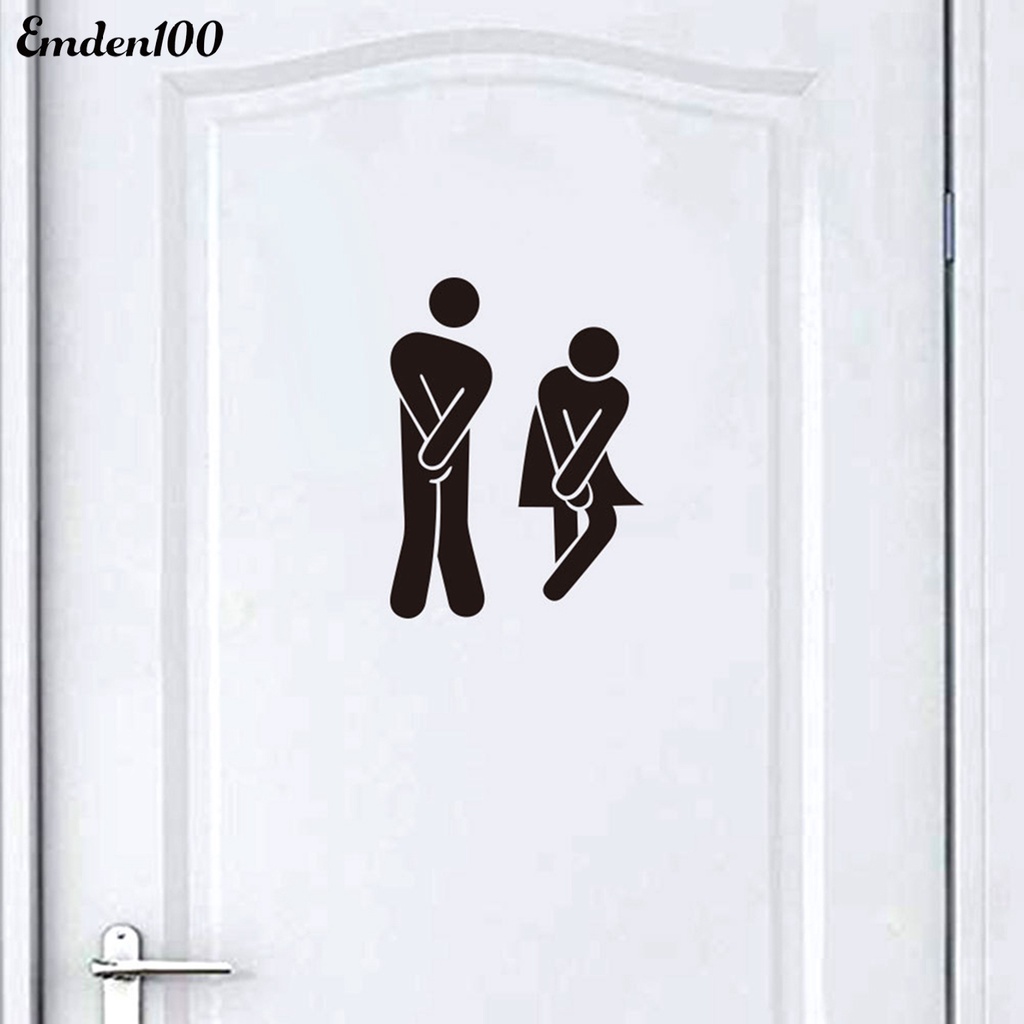Miếng Dán Trang Trí Toilet Tự Dính Chất Liệu PVC