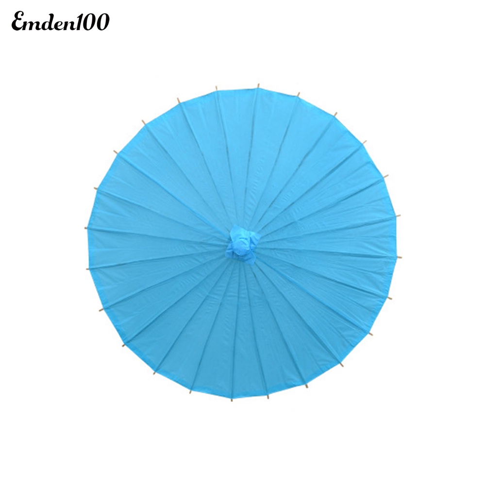 Dù Giấy Màu Trơn Phong Cách Trung Hoa Cổ Điển Dùng Làm Đạo Cụ Chụp Ảnh