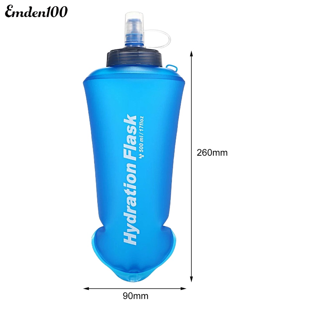 Túi Đựng Nước Bằng TPU Mềm Trong Suốt Chống Nước Chống Bụi Thể Tích 500ML