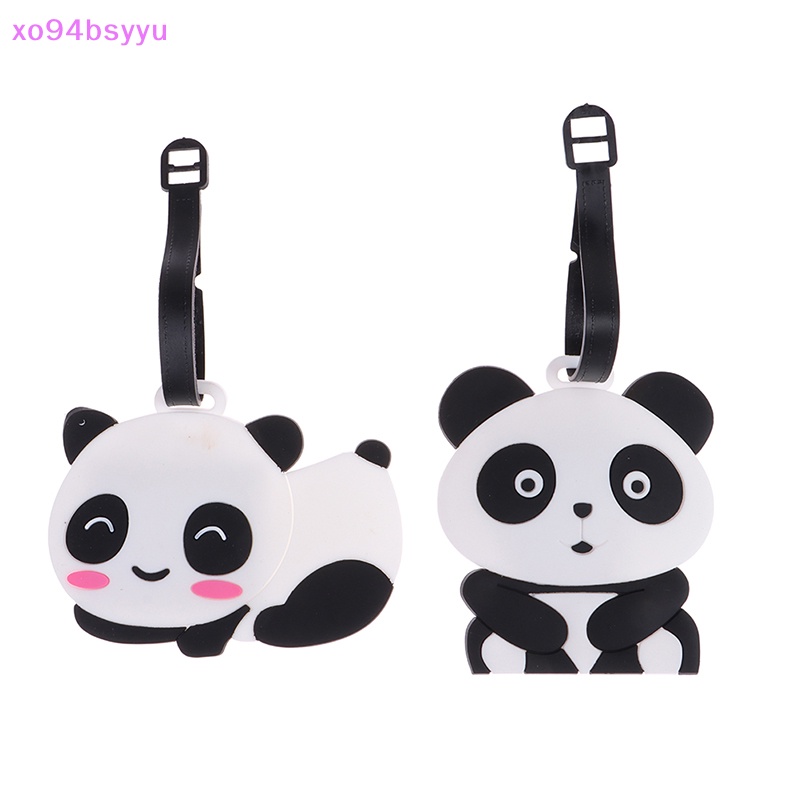 Thẻ Đánh Dấu Hành Lý Xo94Bsyu Họa Tiết Gấu Trúc Hoạt Hình Dễ Thương