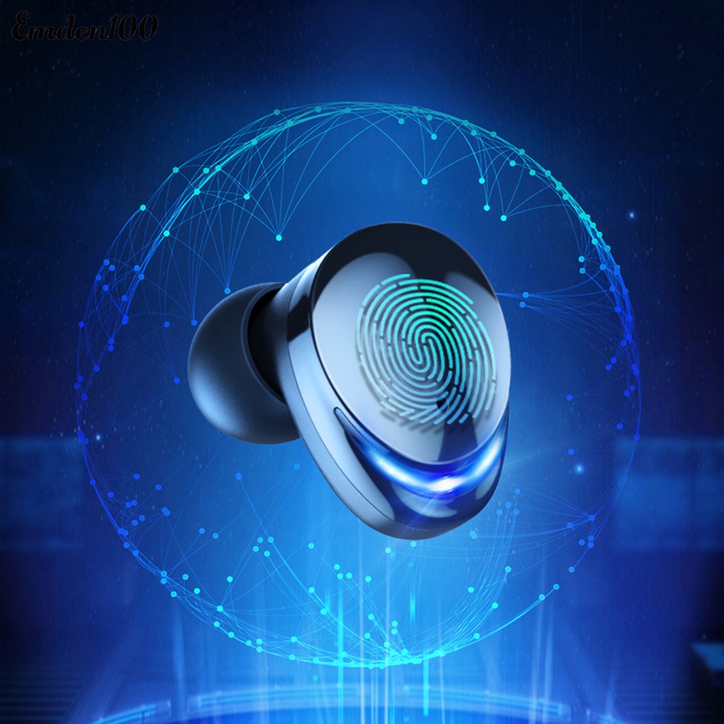 Tai Nghe Nhét Tai Không Dây T8 Chống Nước IPX7 Bluetooth 5.1 9D Âm Thanh Stereo