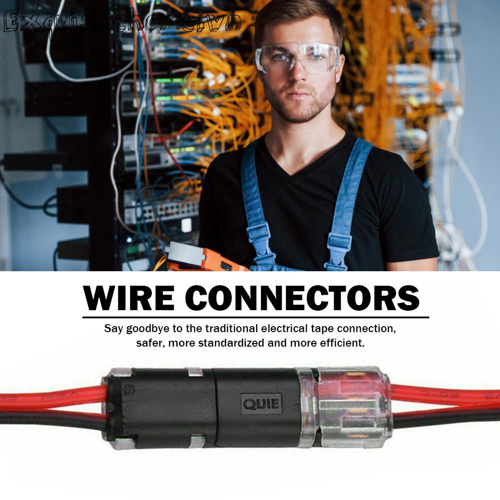 Set 10 Đầu Nối Dây Điện Tháo Lắp Nhanh Tiện Lợi