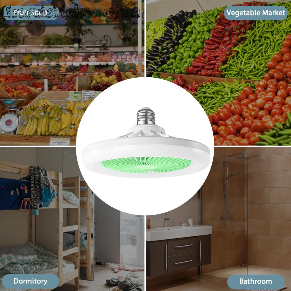 Quạt Trần Mini 30W 3 Tốc Độ Điều Khiển Từ Xa Cho Nhà Bếp Nhà Tắm