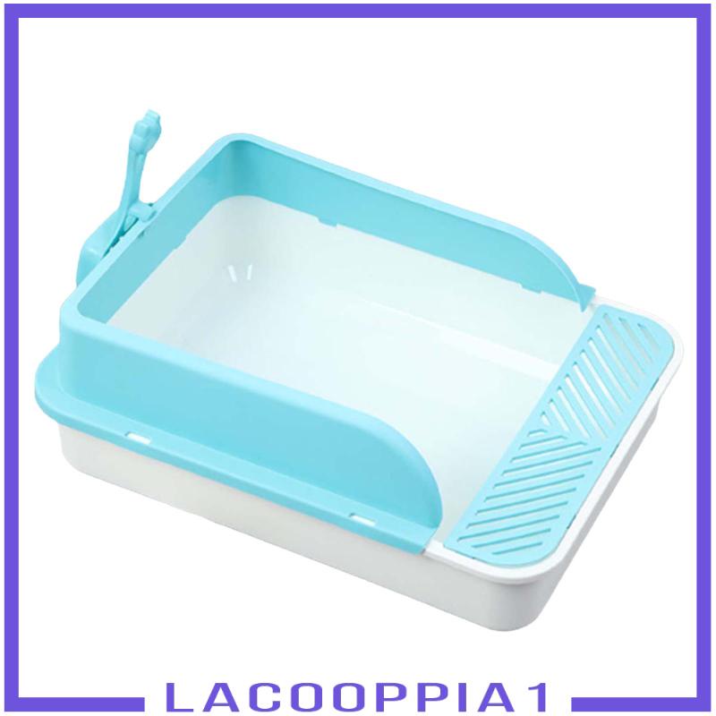 Khay Đi Vệ Sinh Chống Văng Nước Tiện Dụng Cho Mèo Cưng