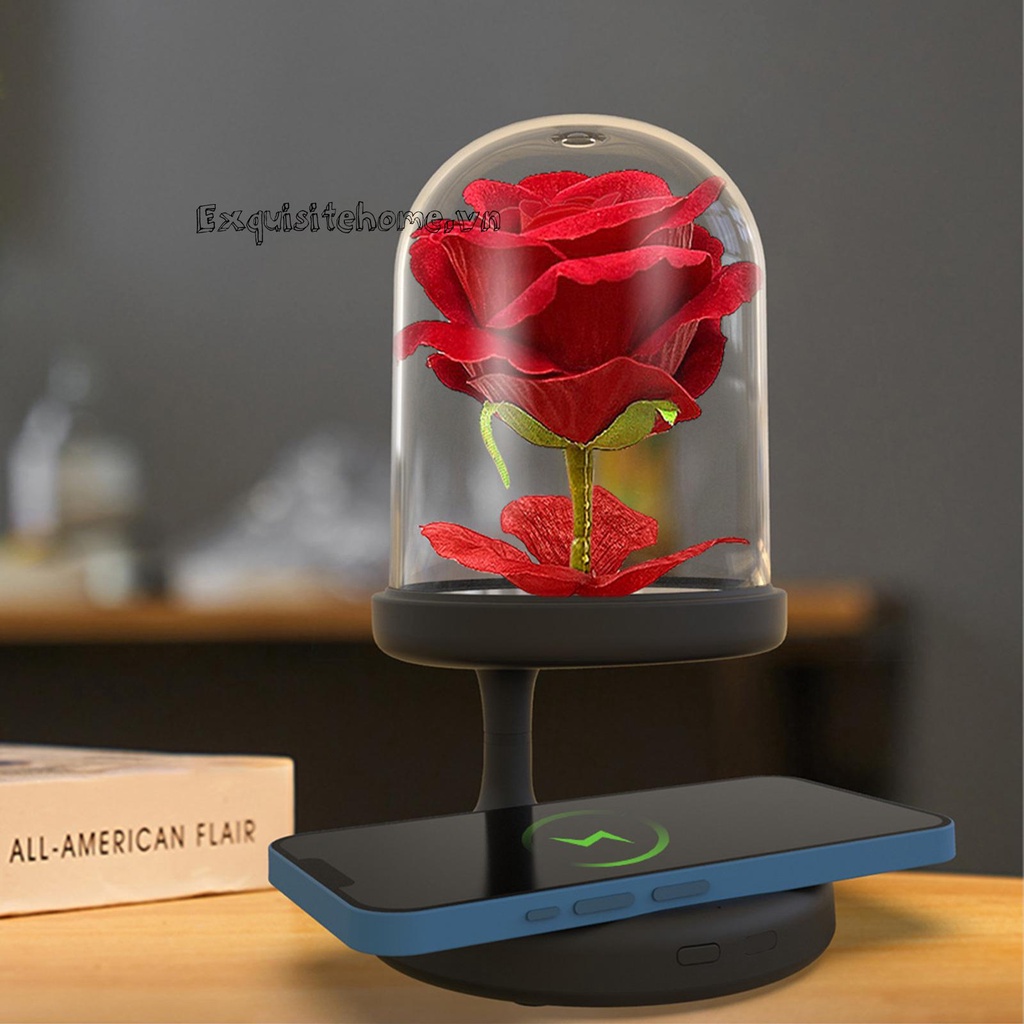 Đèn LED Hoa Hồng Nhiều Màu Trang Trí Nội Thất