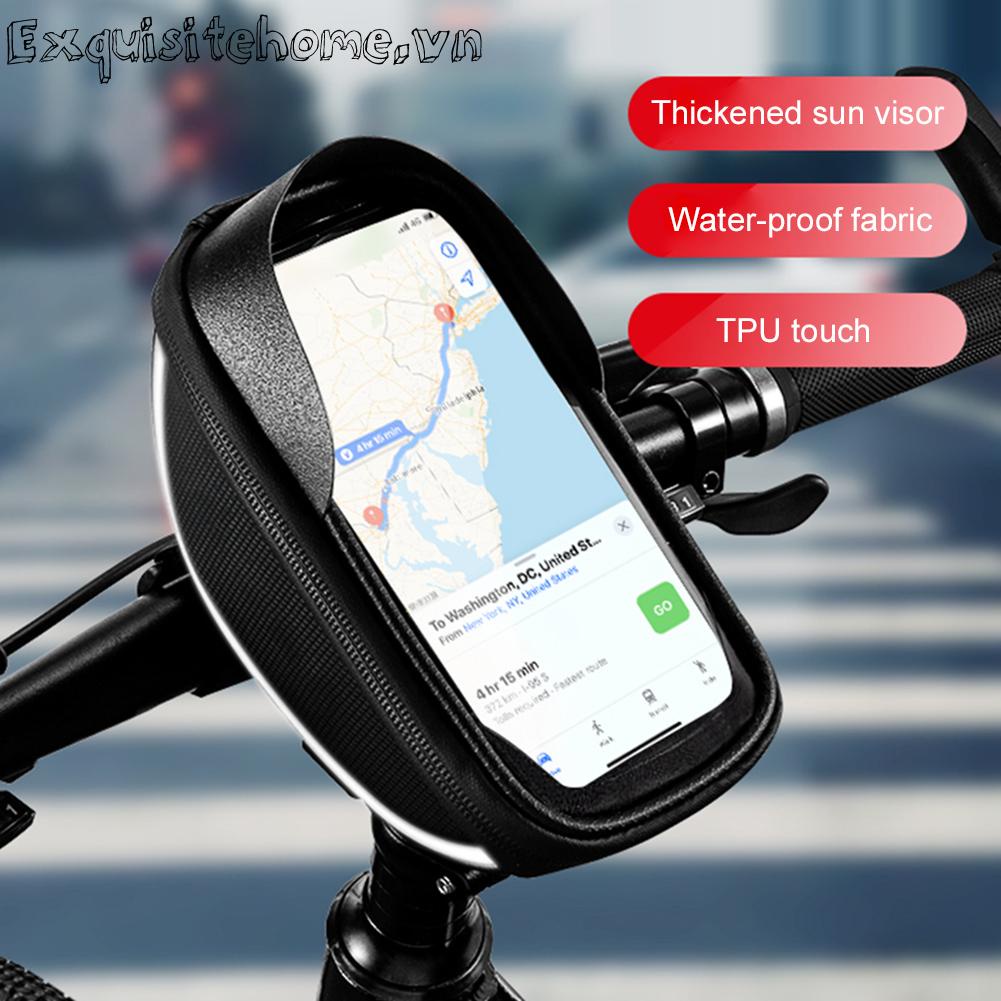 Túi Đựng Điện Thoại Sức Chứa Lớn Tiện Dụng Cho Xe Đạp