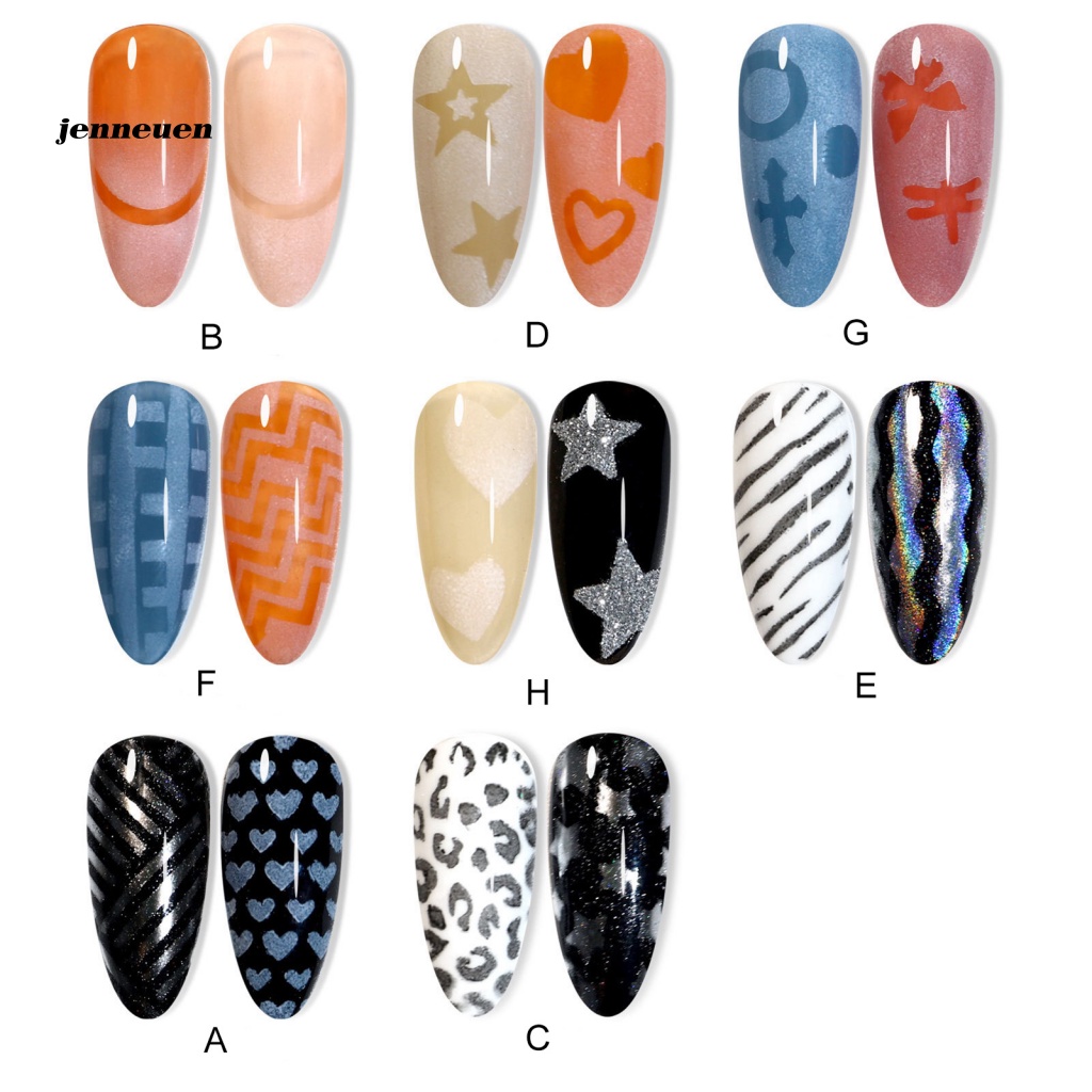 Khuôn Vẽ Trang Trí Móng Nghệ Thuật DIY Tiện Lợi