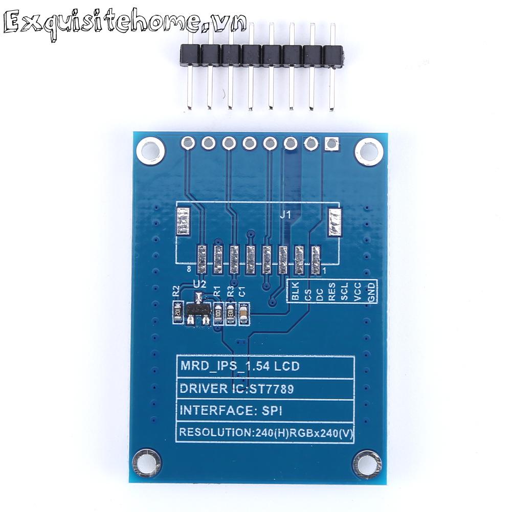 Mô Đun Màn Hình LCD 1.54 Inch IPS 240x240 SPI Giao Diện ST7789 8Pin