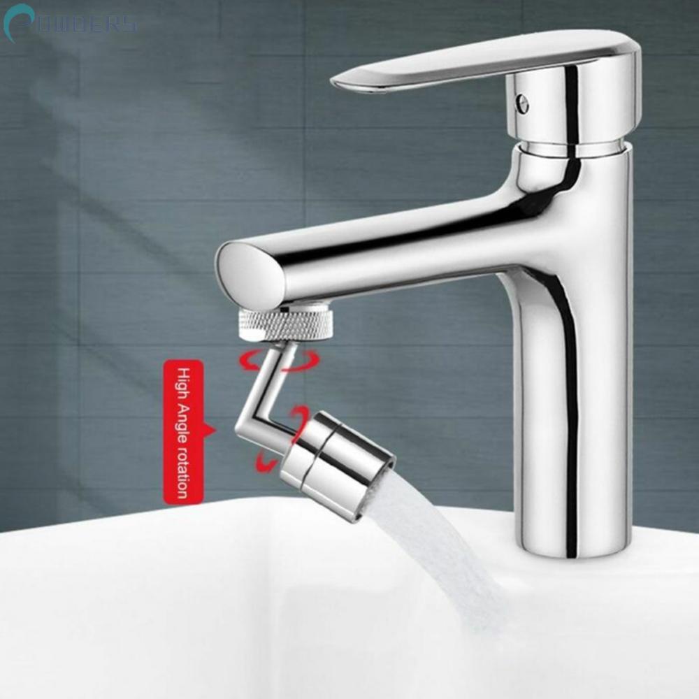 Đầu Vòi Nước Nối Dài 720° Vòi Phun Bọt Bằng Đồng Có Thể Xoay Được