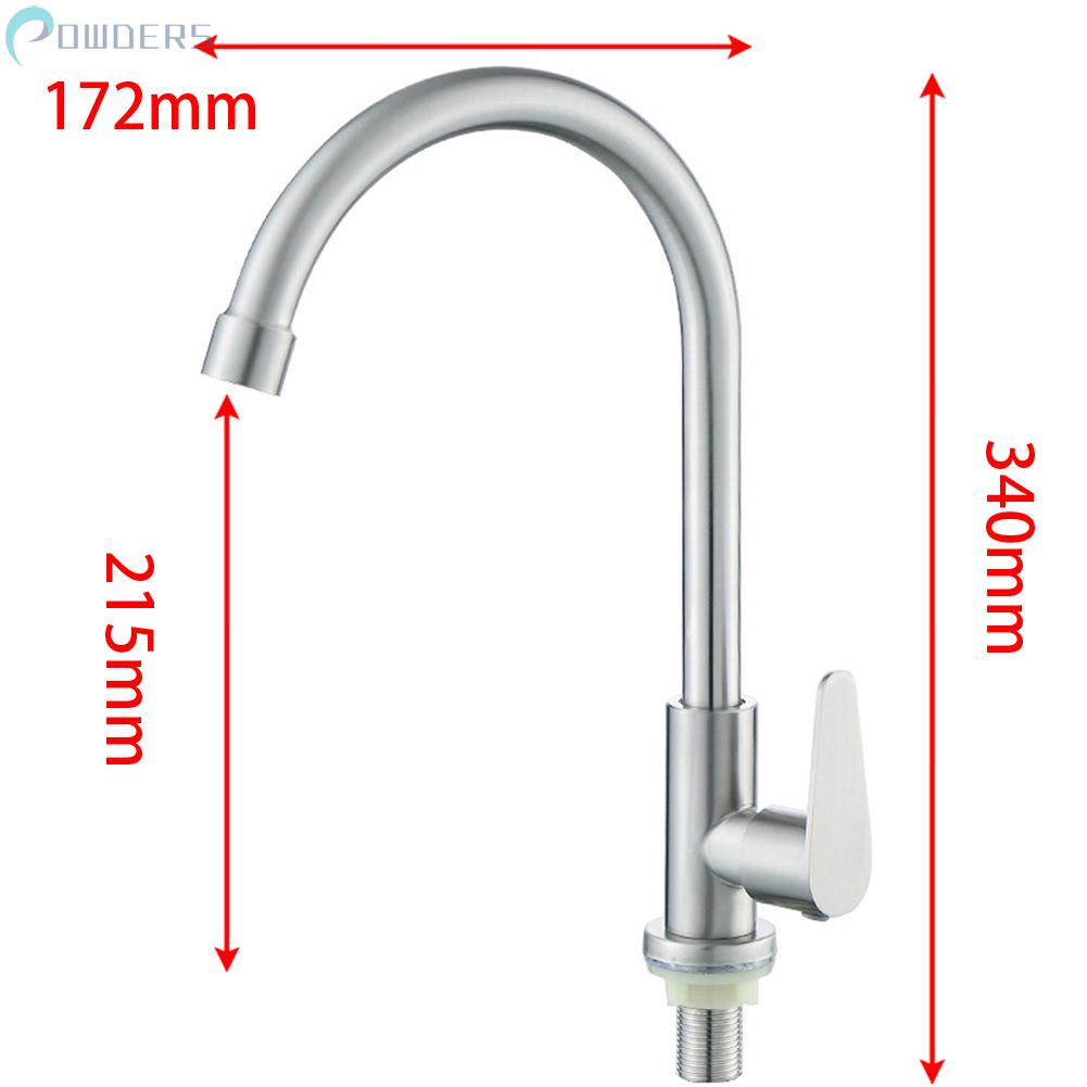 Vòi Nước Đơn Bằng Thép Không Gỉ 304 Chất Lượng Cao