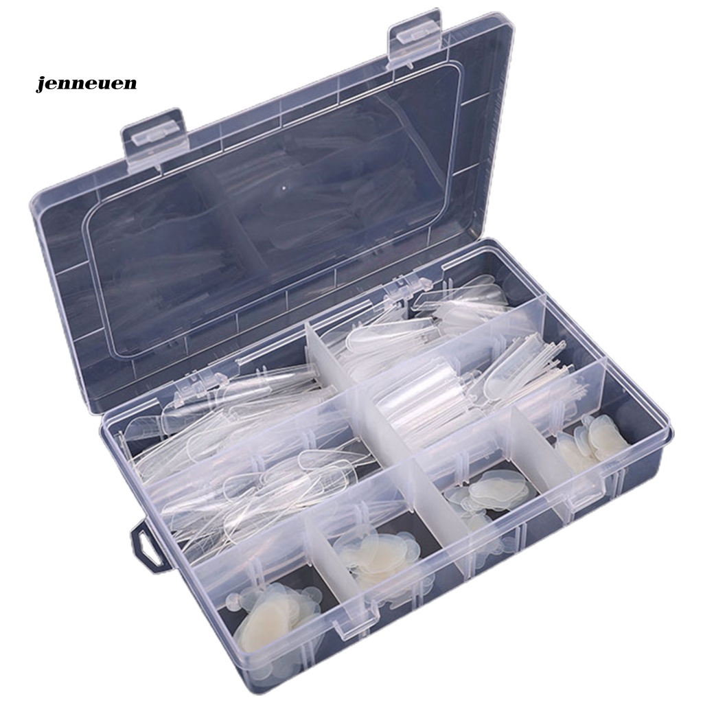 Hộp 288 Móng Tay Giả Nối Dài Trang Trí Nghệ Thuật