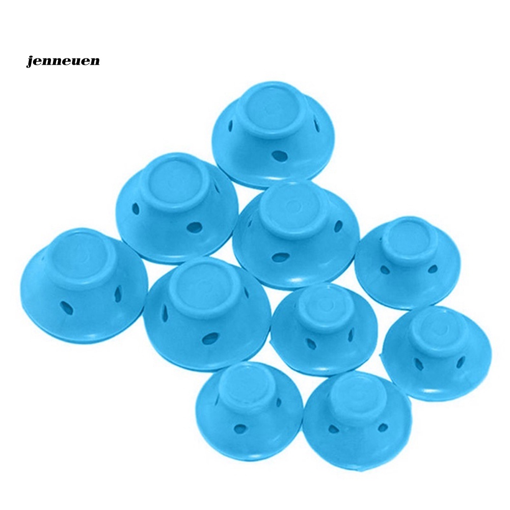 Bộ 10 Dụng Cụ Uốn Tóc Silicone Thần Kỳ Tiện Dụng