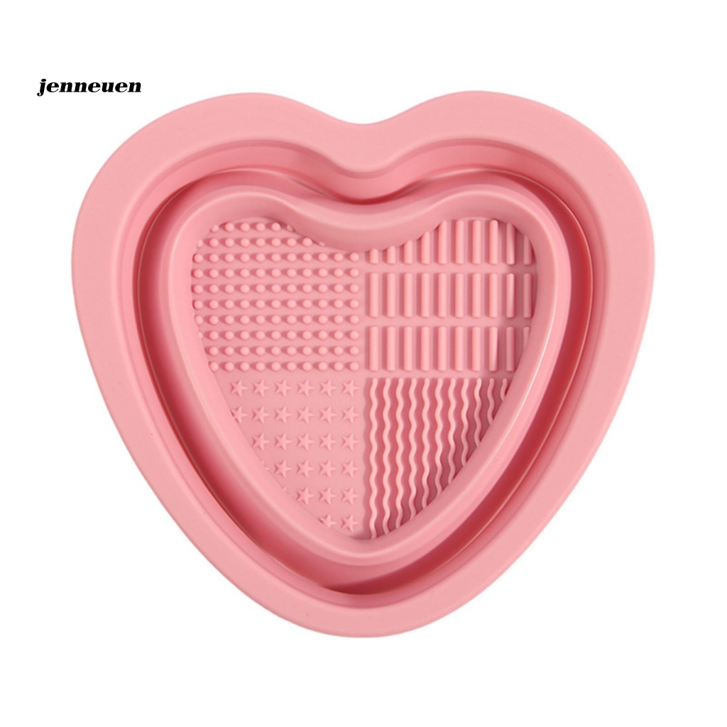 Miếng Rửa Mặt Đa Năng Hình Trái Tim Dành Cho Nữ