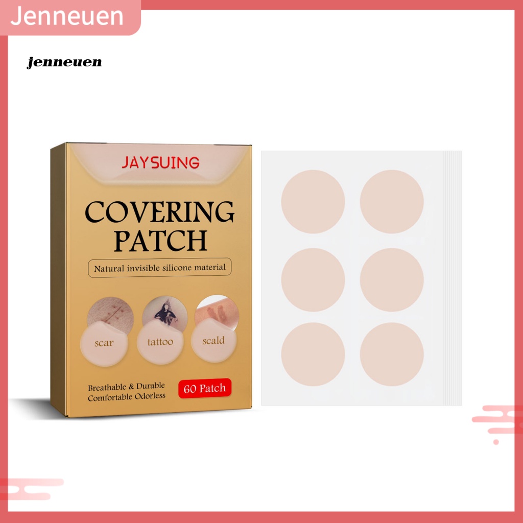 Hộp 60 Miếng Dán Che Phủ Sẹo Mụn Vô Hình Nhẹ Nhàng Chống Thấm Nước Cho Nữ