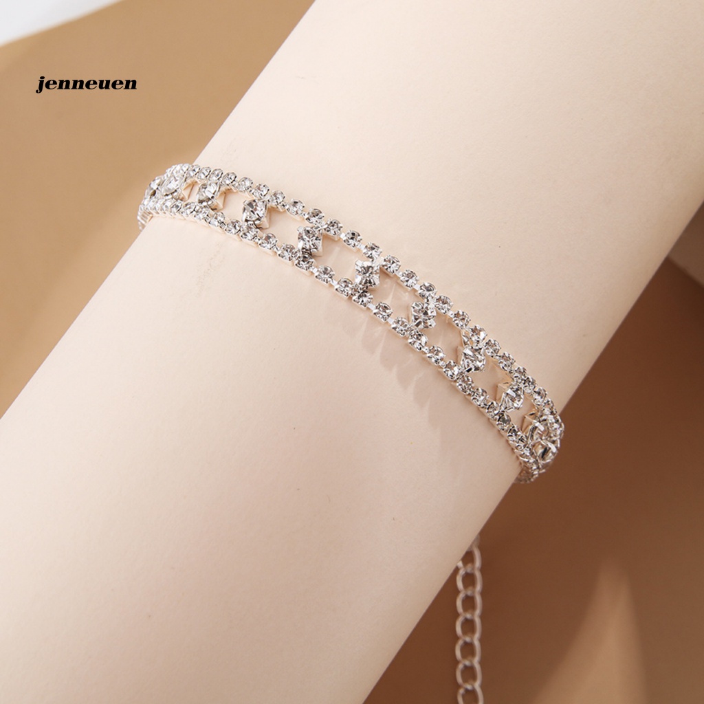 1 Lắc Chân Dạng Chuỗi Hạt Sáng Bóng Tối Giản