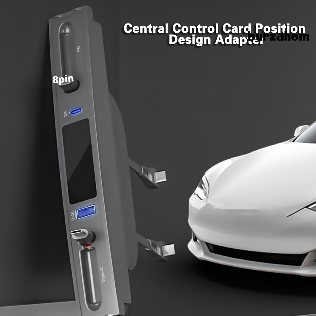 Bộ Chia Cổng USB Hub Chuyển Đổi Dữ Liệu Nhanh Cho Tesla Model 3 / Y