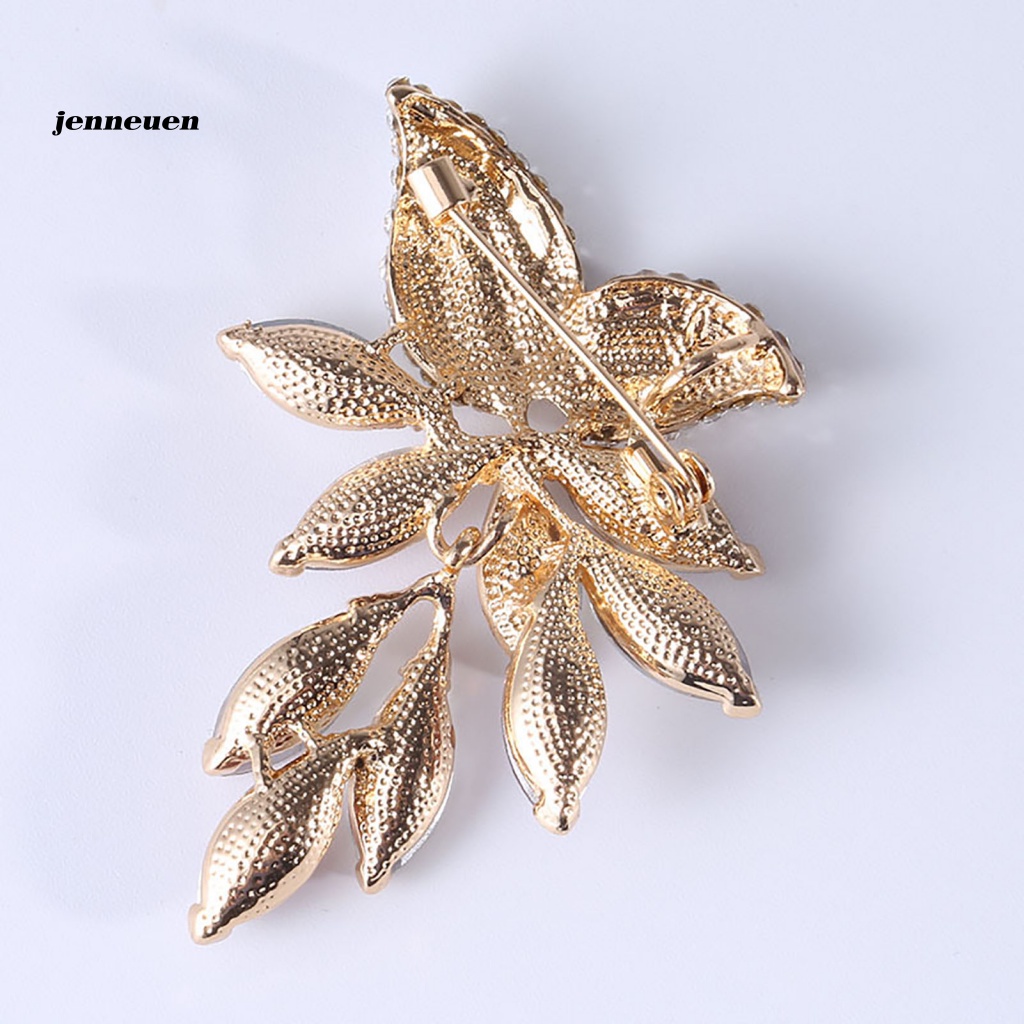 Trâm Cài Áo Đính Đá Sang Trọng Chống Mòn