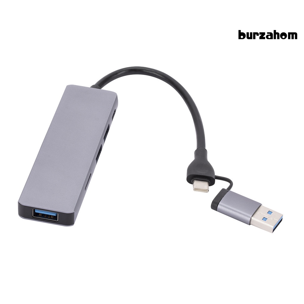 Đầu Chuyển Đổi USB C 6 Trong 1 Độ Bền Cao Chuyên Dụng Cho Máy Tính
