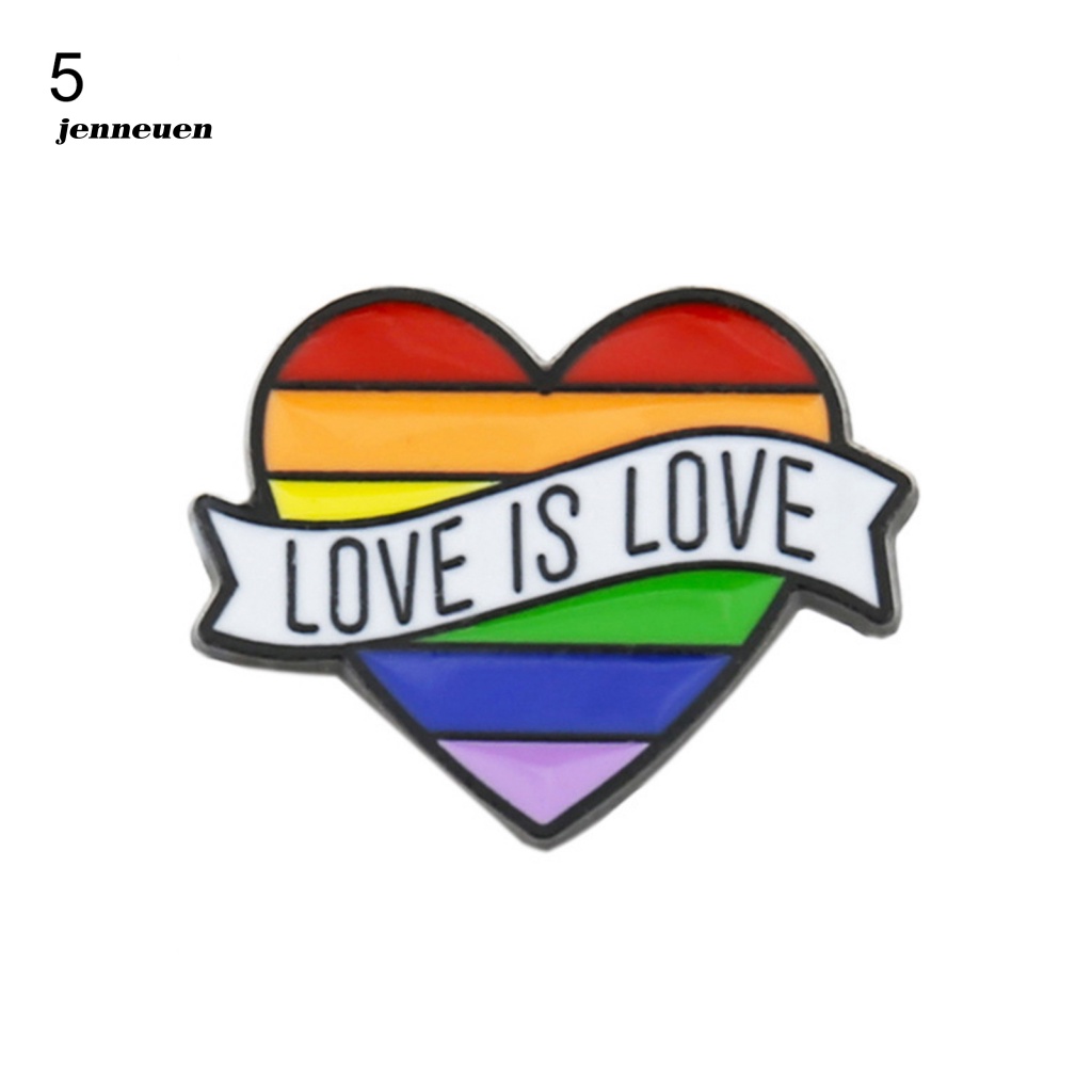 Ghim Cài Áo Hình Lá Cờ Tráng Men Màu Cầu Vồng Dành Cho Tiệc Tùng