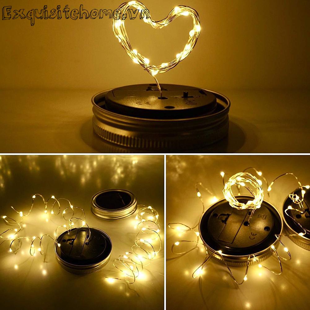 Dây Đèn Led 20 Bóng Sử Dụng Năng Lượng Mặt Trời