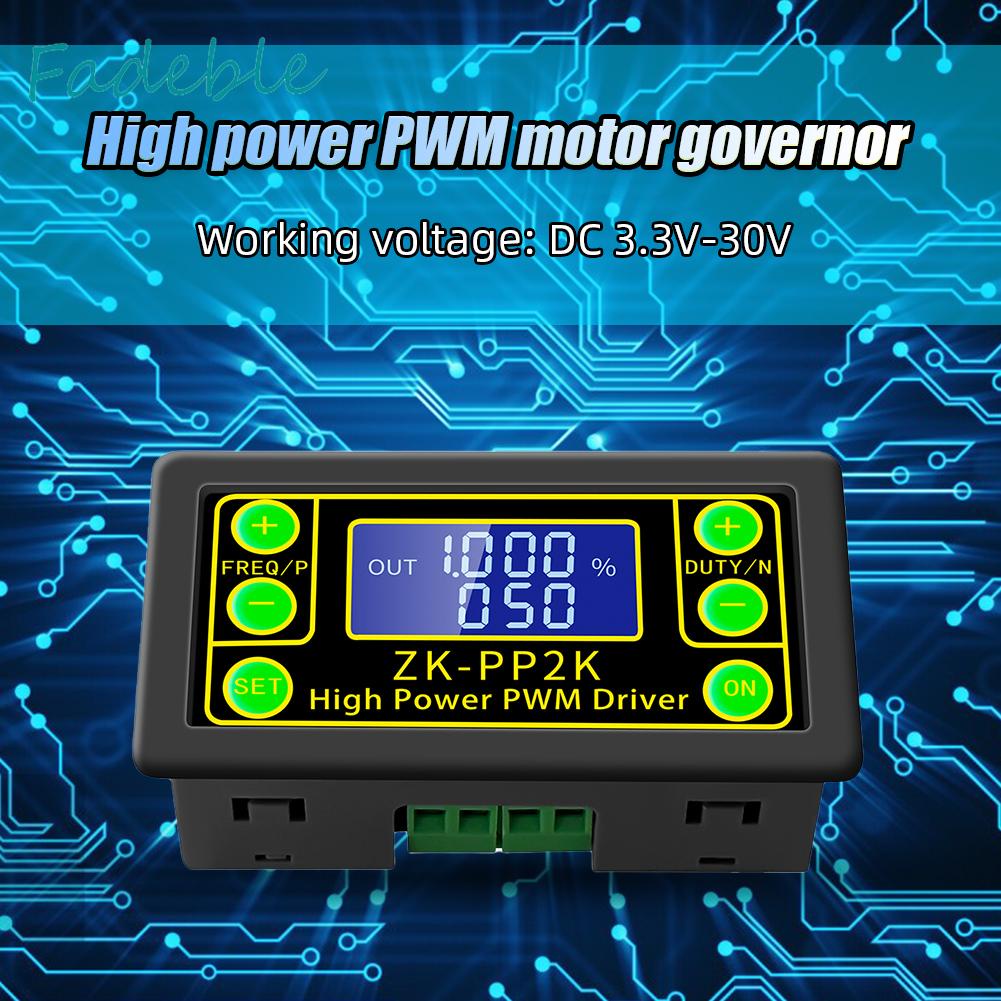 Mô-đun Điều Chỉnh Tốc Độ Động Cơ PP2K 8A DC 3.3-30V LCD