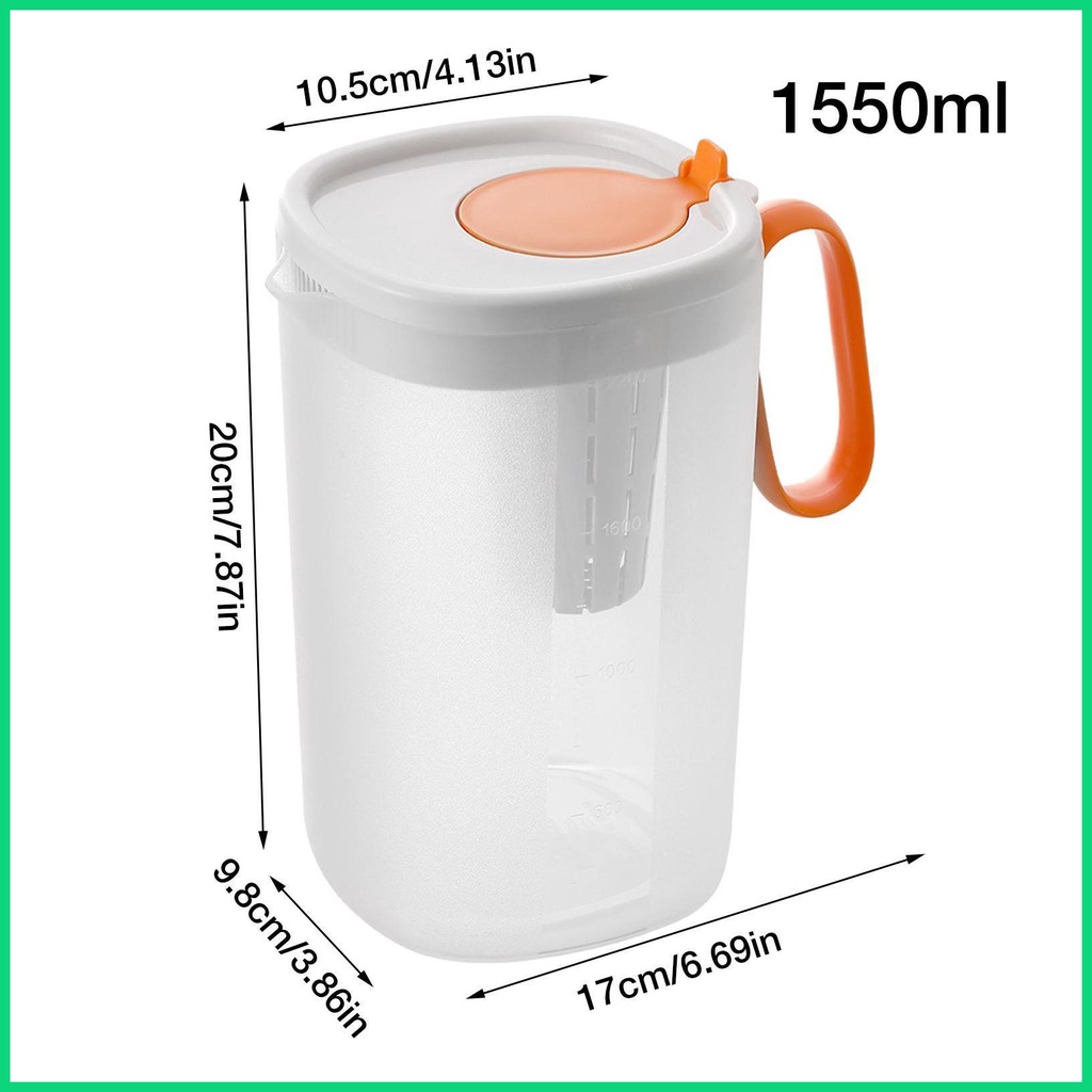 Bình Đựng Nước Chanh / Cà Phê Không Mùi 2.2L Kèm Nắp Đậy Tiện Dụng
