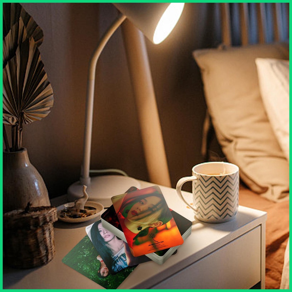 Set 55 Tấm Thẻ In Hình Các Thành Viên Nhóm Nhạc Kim Jisoo