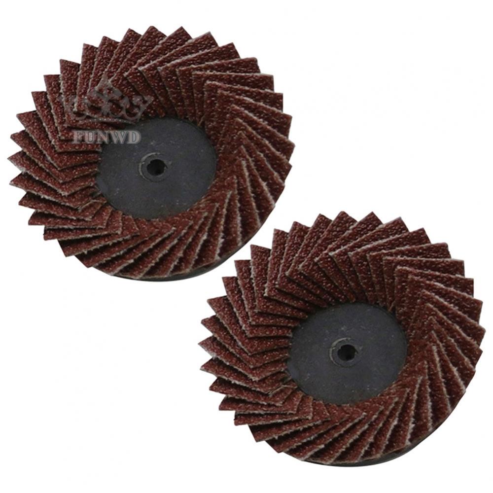 【FUNWD】Flap Disc 2pcs/set For Angle Grinder Grinding Wheel Power Tool Accessories
