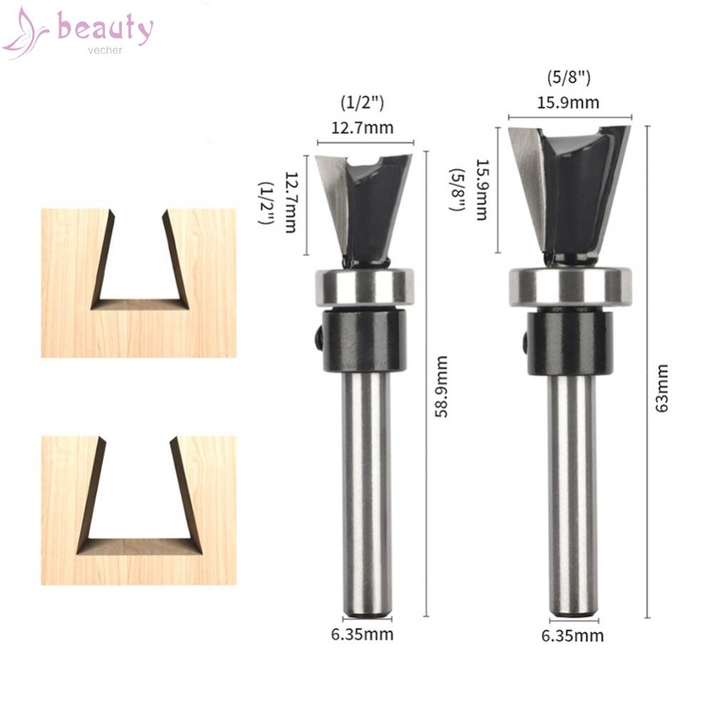 Bộ Định Tuyến Bit 1 / 2 Rãnh Với Thân 1 / 4 &quot;Chống Mài Mòn