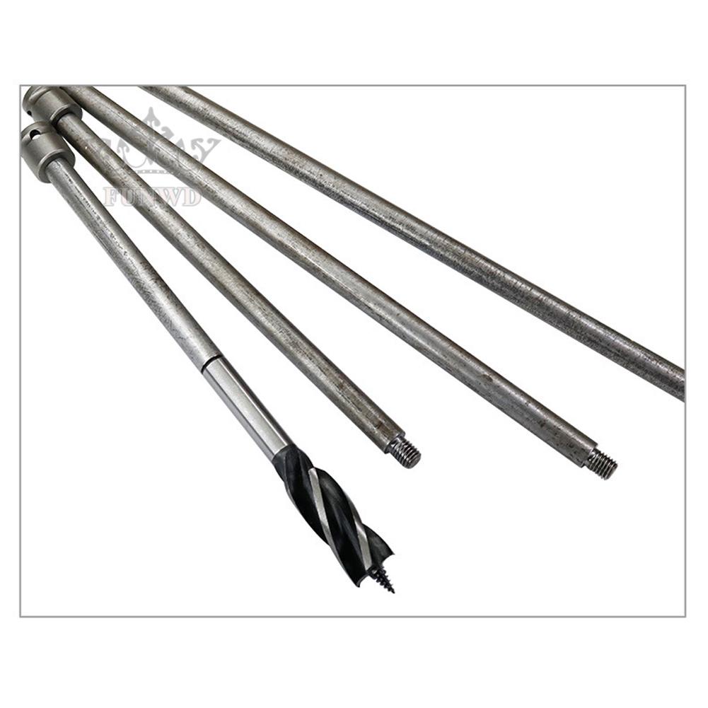【FUNWD】Extension Rod 150-600mm Extension Connect Rod Extention Holder Hole Drilling