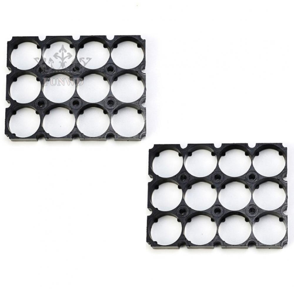 【FUNWD】Combination Bracket 21.75mm Hole 21700 Battery Holder 2pcs/Set Plastic Frame