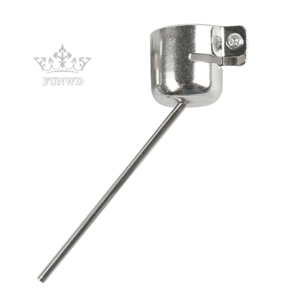 【FUNWD】Welding Nozzle Silver Stainless Steel Long Nozzle Welding Repalce Tools Parts