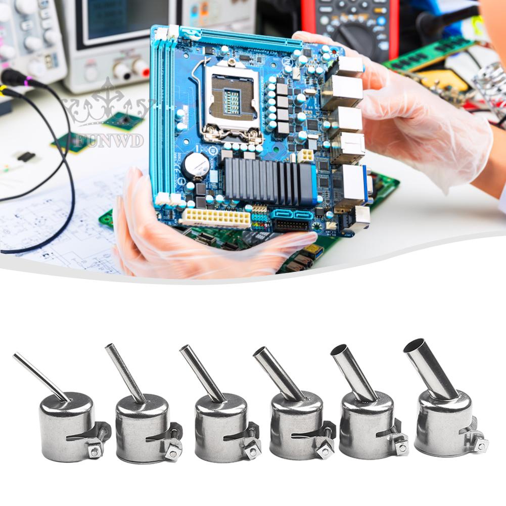 【FUNWD】Welding Nozzle 6pcs For 850 Series For Desoldering Soldering Nozzle Set