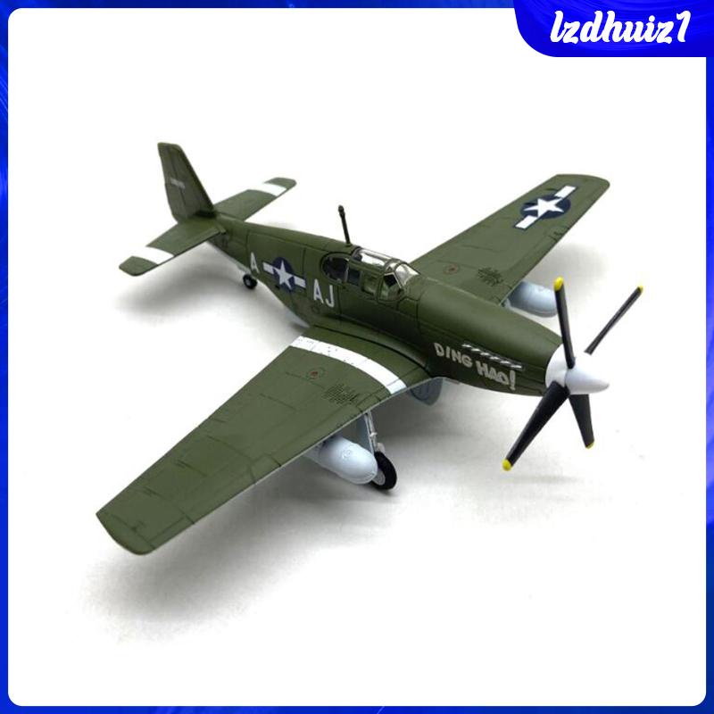 Mô Hình Máy Bay Chiến Đấu P51B Tỉ Lệ 1: 72