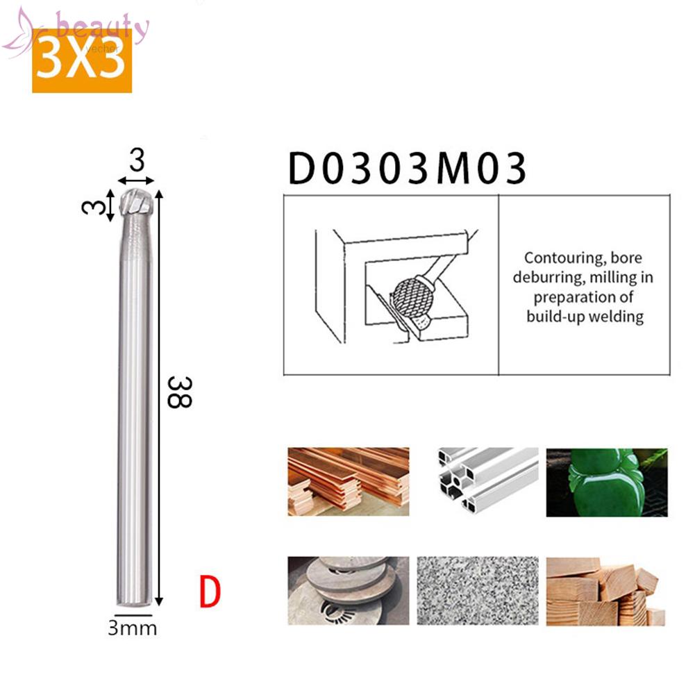 1 Mũi Mài Loại D Cho Kim Loại / Không Kim Loại / Cắt Đôi