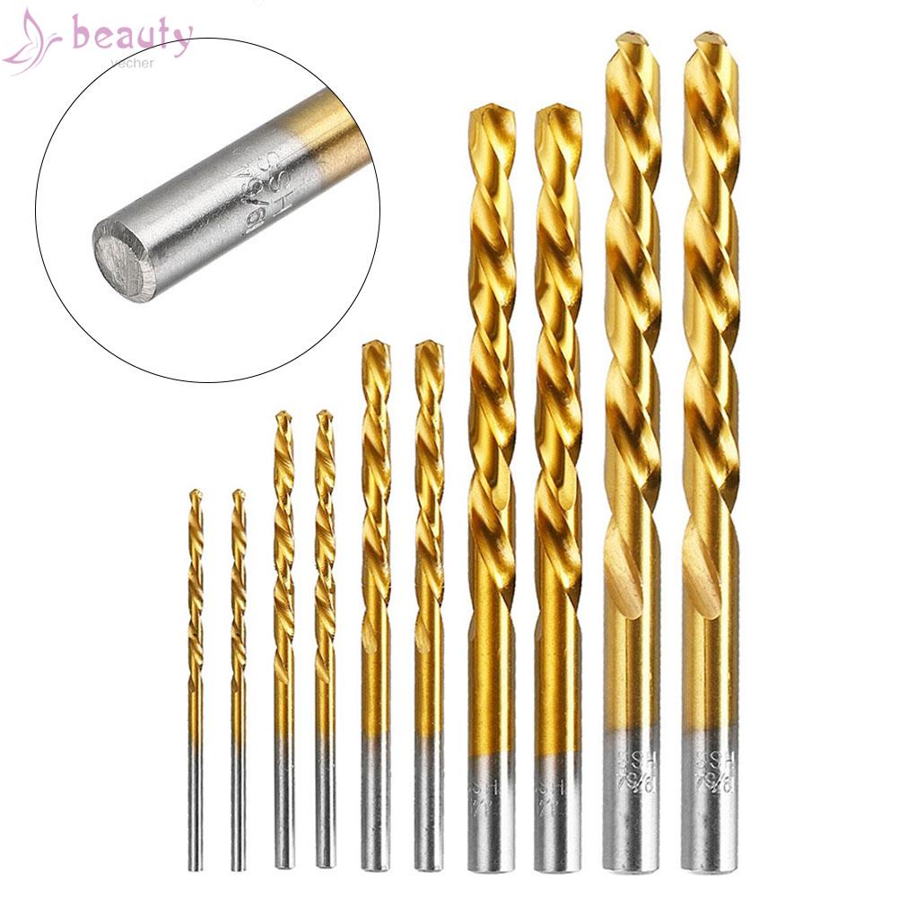 Set 10 Mũi Khoan Thép Tốc Độ Cao Chuyên Dụng
