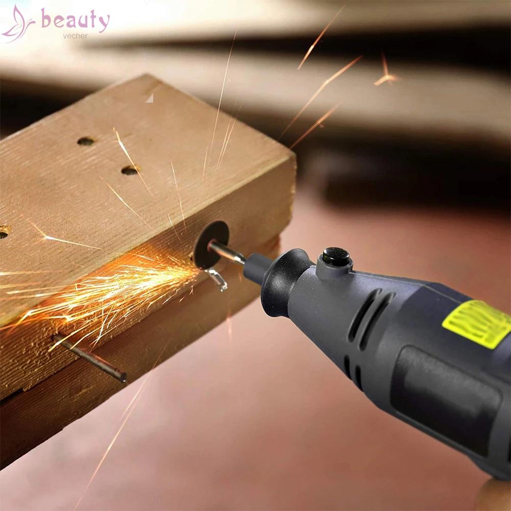 Bánh Xe Mài Màu Đen + Bạc Thay Thế Cho Máy Mài / Cắt Mới