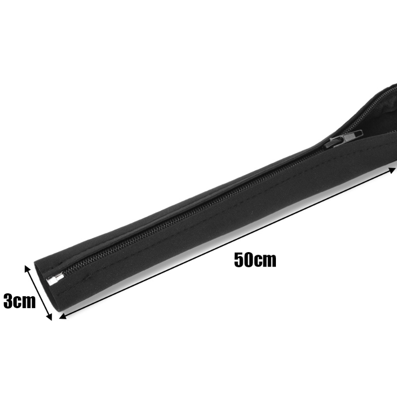 1 Vỏ Bọc Bảo Vệ Dây Cáp Sạc / Máy Tính Có Khóa Kéo Tiện Dụng
