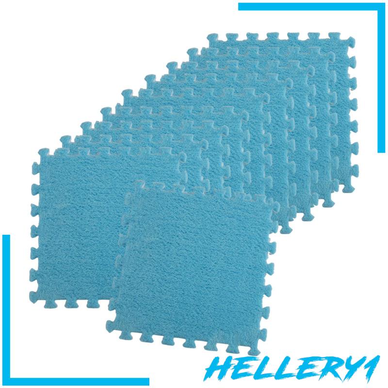 Set 10 Thảm Xốp Ghép Lót Sàn Mềm Mại Không Khóa Chống Trượt Cho Bé Tập Bò / Nông Trại