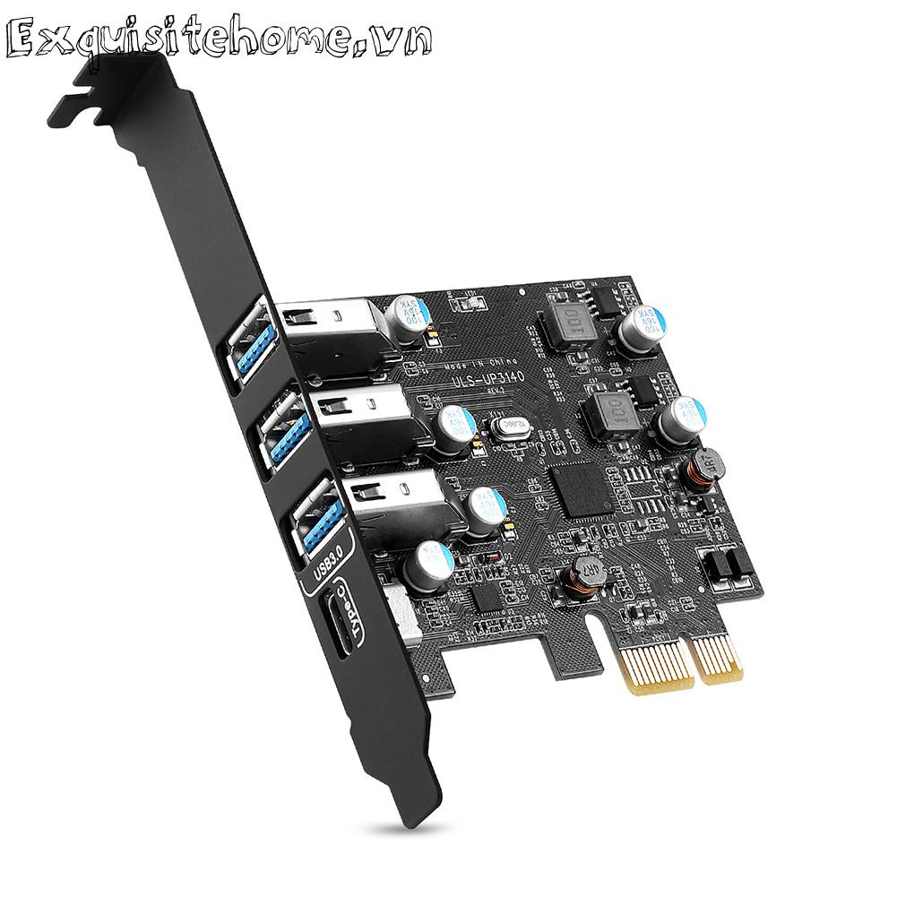 Bảng Mạch Điều Khiển Mở Rộng 5Gbps Cho Windows7 / 8 / 10 / XP / Server 2008